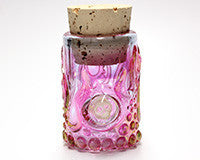 Flames w/ Skull Marble Jar