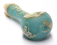 Blue Alien Blasted Pipe