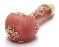 Red Skull & Bones Blasted Pipe