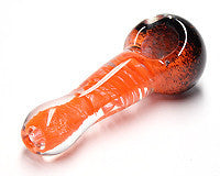 Small Orange & Black Twist Pipe