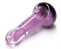 Large Black & Purple Twist Pipe